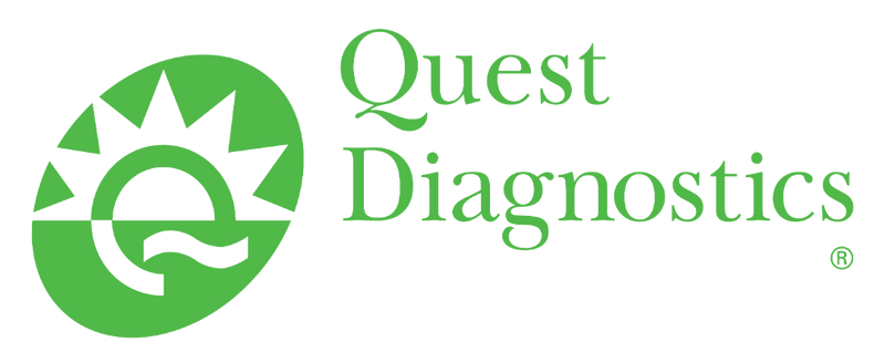 Quest Diagnostics logo representing a trusted lab partner of My Forever DNA for clinical and drug testing services.