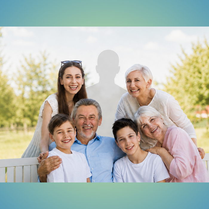Paternity testing options without the father, including grandparent, sibling, aunt or uncle, and discreet DNA sample testing through My Forever DNA.