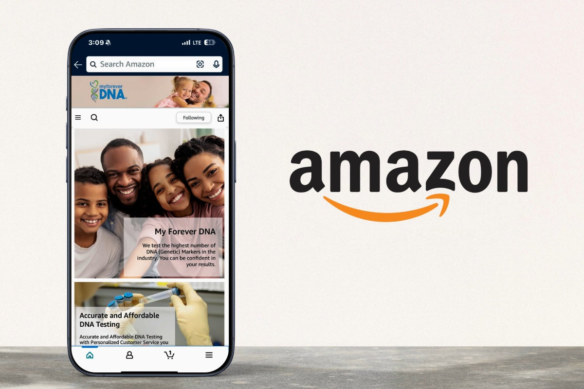 Amazon-Trusted At-Home DNA Testing With Real Human Support