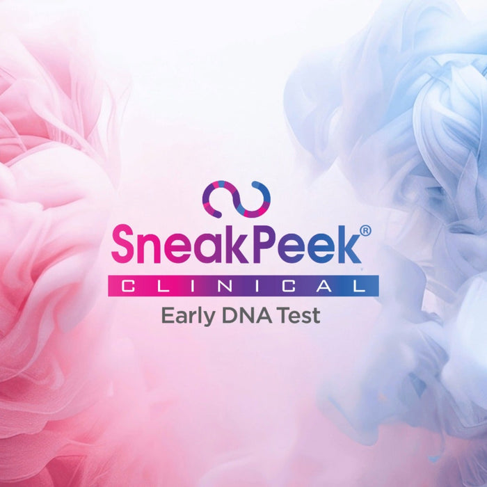 SneakPeek Clinical early gender DNA test for finding out baby’s gender as early as 6 weeks