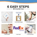 Step-by-step DNA testing with My Forever DNA: 1. Order your kit, 2. Receive discreet packaging, 3. Fill out the form, 4. Collect DNA samples, 5. Mail via FedEx, 6. Receive fast and accurate results.