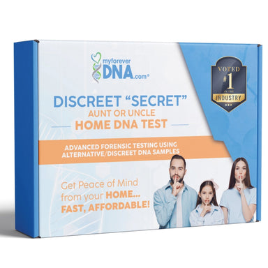 My Forever DNA alternative-sample aunt or uncle at-home DNA test kit for avuncular relationship testing