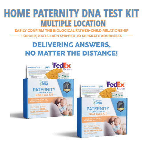 Home DNA Paternity Test Kits for Multiple Locations