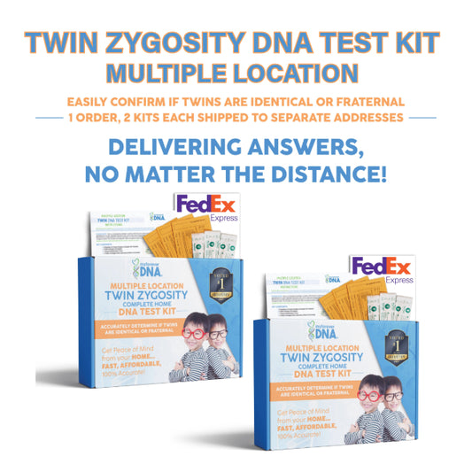 Twin Zygosity Home DNA Test Kit for Multiple Locations | My Forever DNA