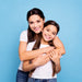 Smiling mother hugging her daughter to represent maternity DNA testing services from My Forever DNA in Omaha, Nebraska.