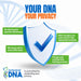 My Forever DNA private at-home DNA testing with confidential sample handling and secure DNA data protection