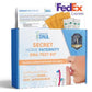 My Forever DNA Secret Home Paternity DNA Test Kit with a discreet design, "Voted #1 in the Industry" badge, alternative DNA sample tools (toothbrush/swabs), and FedEx Express shipping. Affordable, fast, and confidential solution for peace of mind.