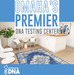 Modern interior of Omaha’s Premier DNA Testing Center, My Forever DNA, featuring a welcoming reception area for Twin Zygosity Genetic Testing.