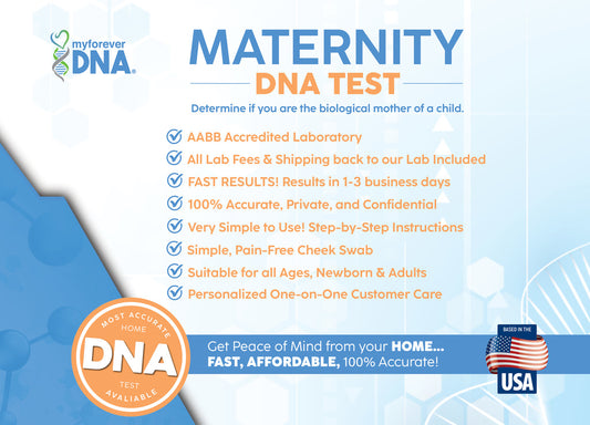 Maternity Home DNA Test Kit for Multiple Locations | My Forever DNA