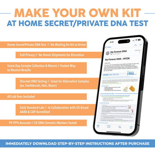 Make Your Own Discreet Paternity DNA Test Kit With Alternative Sample