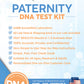 1 Father 2 Children Home Paternity DNA Test Kit