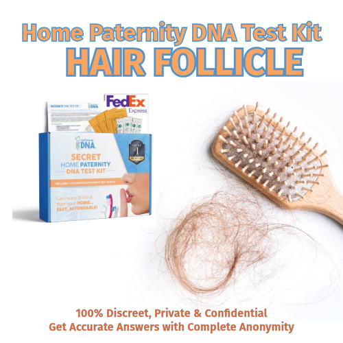 Discreet Hair Follicle DNA Paternity Test Kit