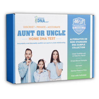 Discreet At-Home Aunt or Uncle DNA Test Kit
