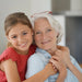 Grandparent and grandchild together symbolizing My Forever DNA family relationship test.