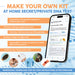 Make Your Own Secret/Private DNA Test Kit - discreet at-home DNA testing using alternative samples like toothbrush, hair, razor, or nail clippings. Instant download, no shipping, all lab fees included.