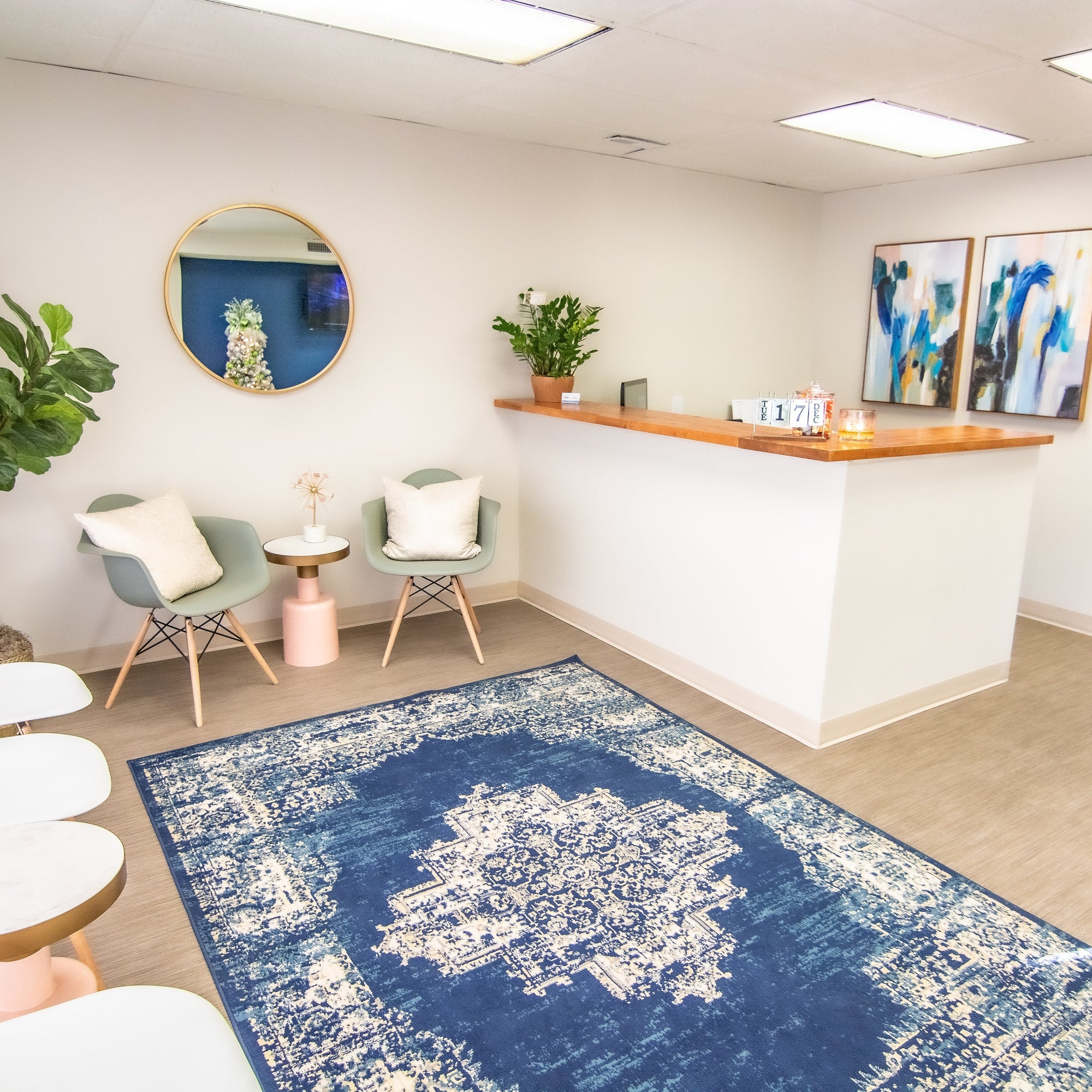 My Forever DNA Omaha office interior showing a clean and welcoming DNA testing clinic environment designed for private and professional DNA testing services