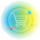 Shopping cart icon representing “Order Your Kit” - start your secure home DNA test order with My Forever DNA.